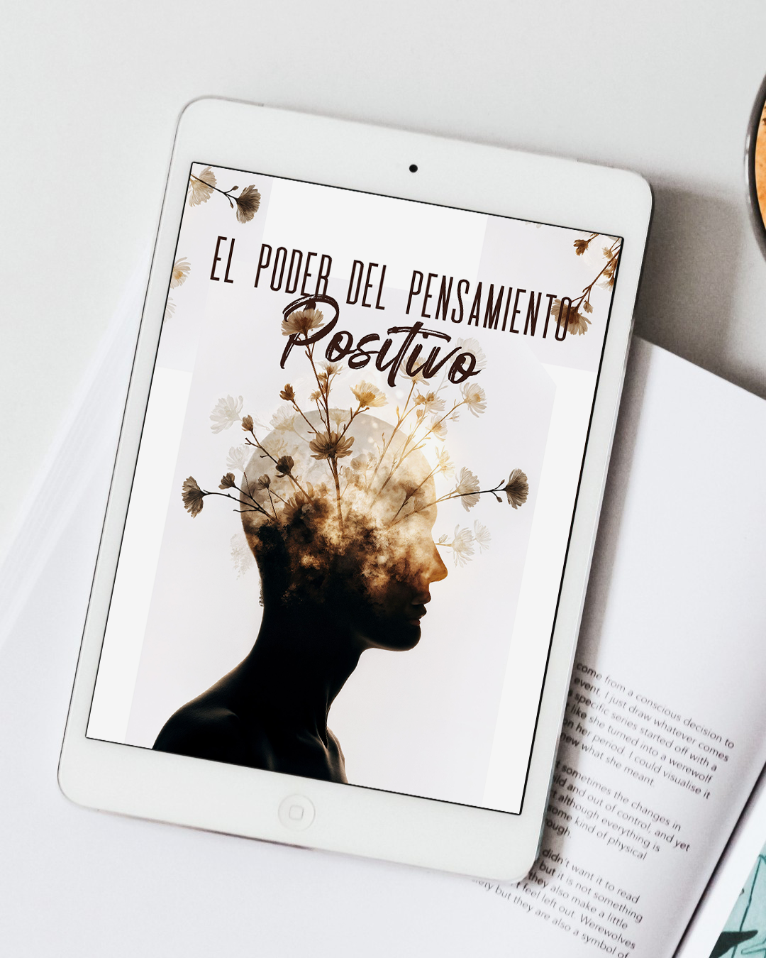 Portada del ebook el poder del pensamiento positivo. Transforma tus pensamientos
