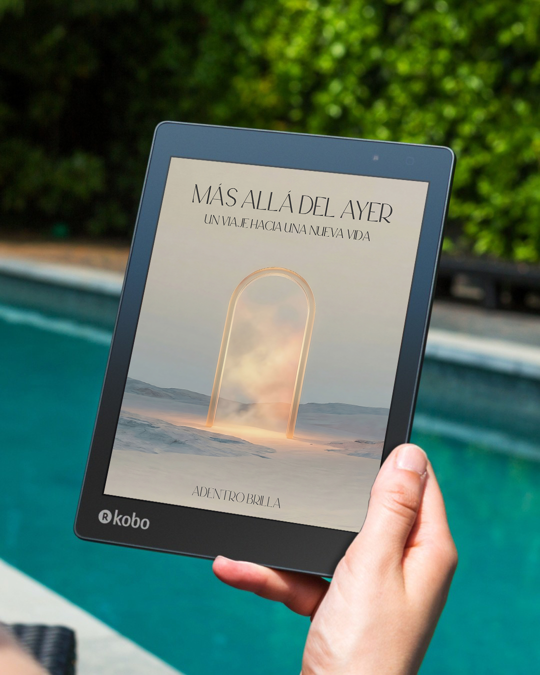 Imagen donde se ve el ebook llamado Mas allá del Ayer